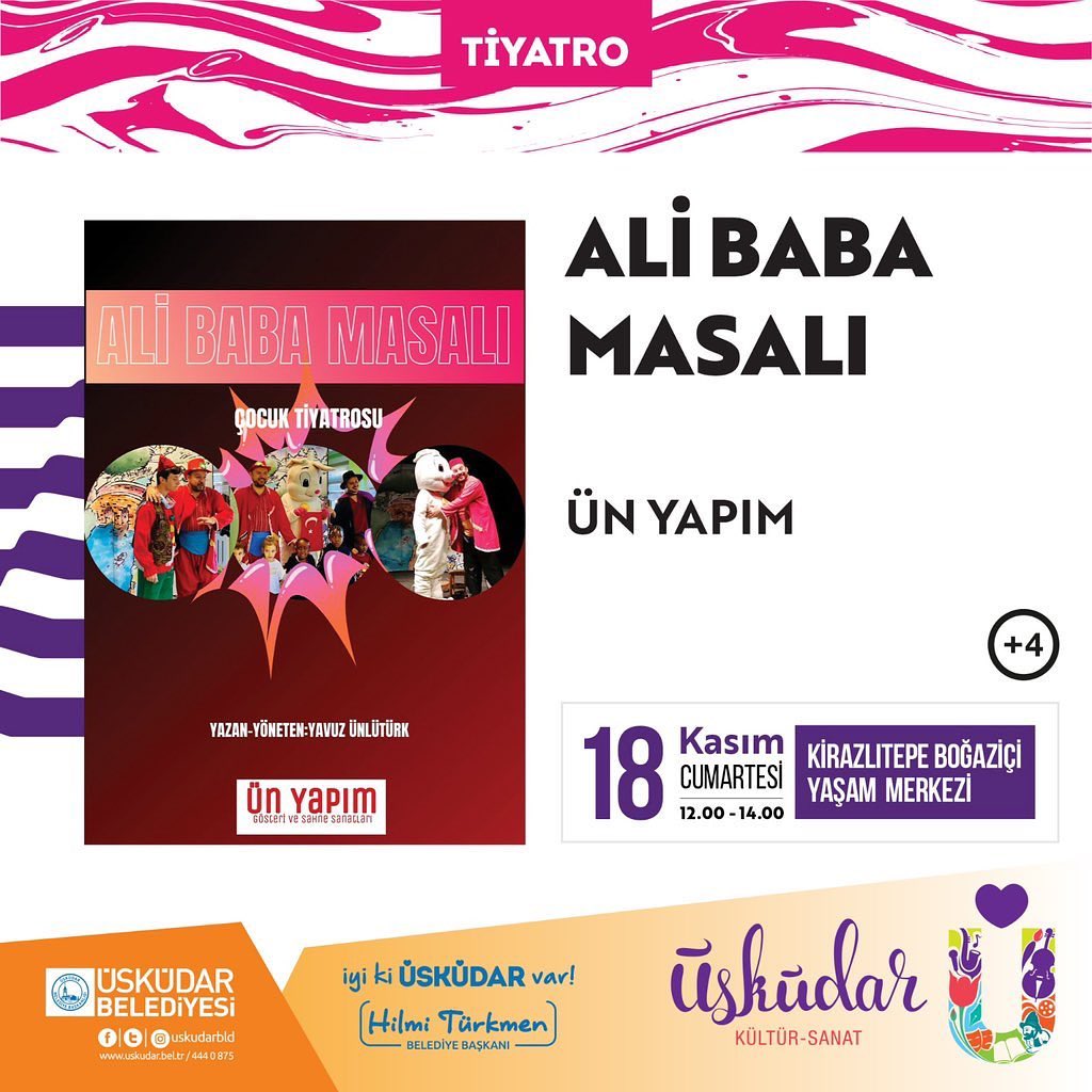 Üsküdar Belediyesi - Ali Baba Masalı