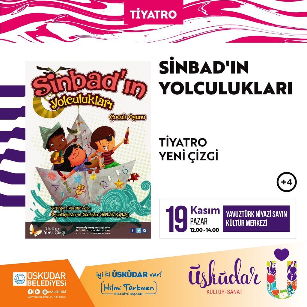 Üsküdar Belediyesi - Sinbad’ın Yolculukları