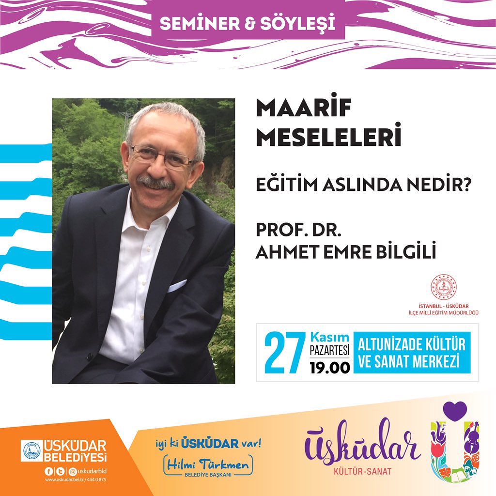 Üsküdar Belediyesi - Maarif Meseleleri