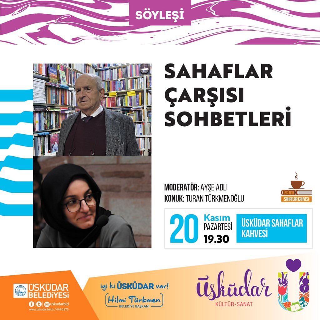 Üsküdar Belediyesi - Sahaflar Çarşısı Sohbetleri