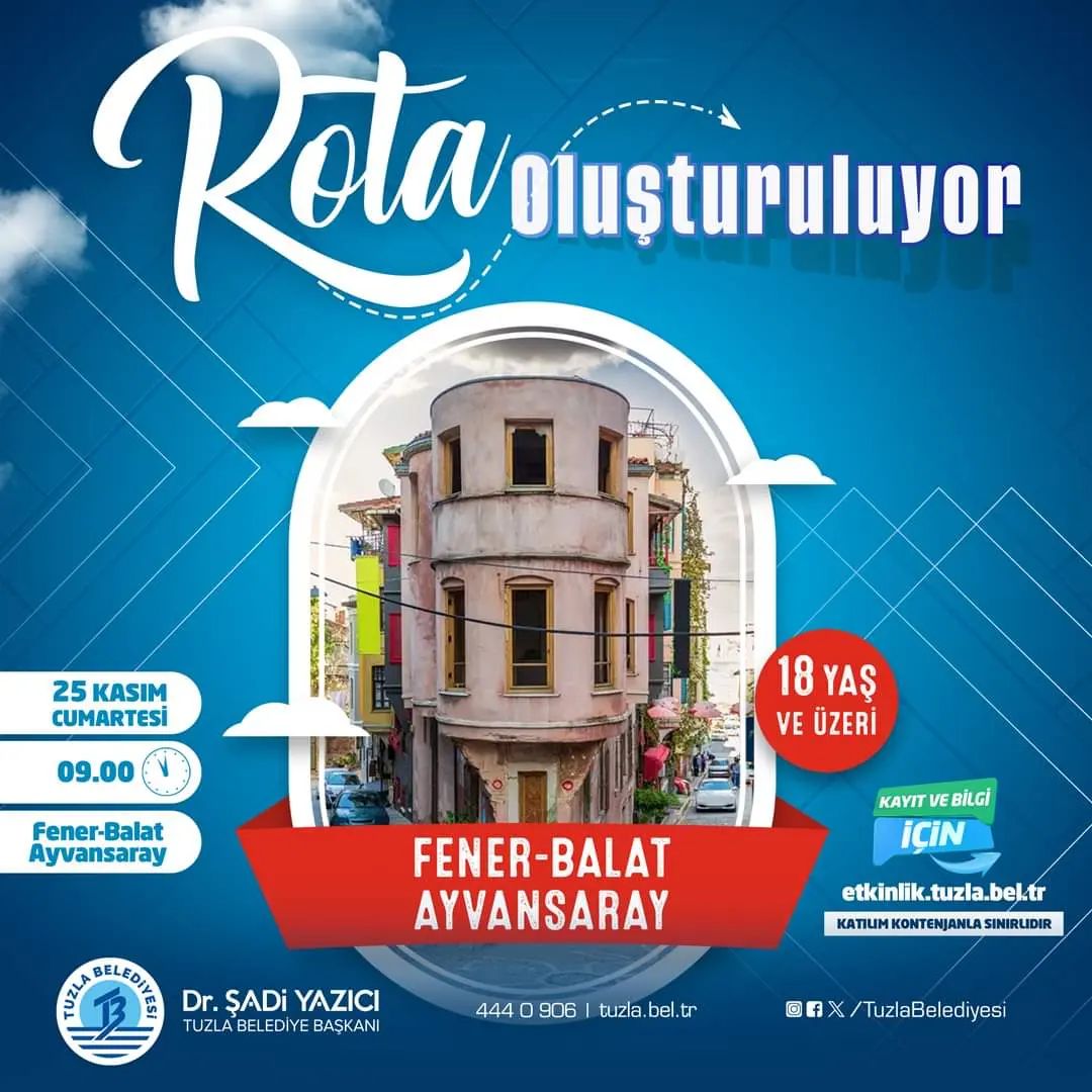 Tuzla Belediyesi - Rota Oluşturuluyor!