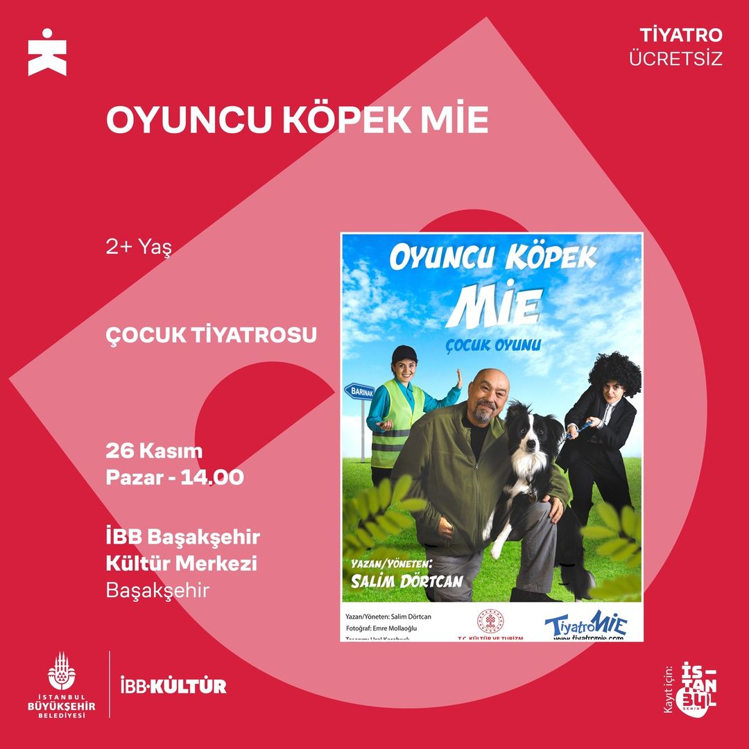 İBB Kültür - Oyuncu Köpek Mie