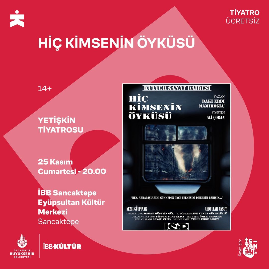 İBB Kültür - Hiç Kimsenin Öyküsü