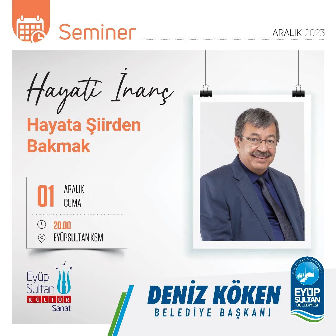 Eyüp Kültür Sanat - Hayata Şiirden Bakmak
