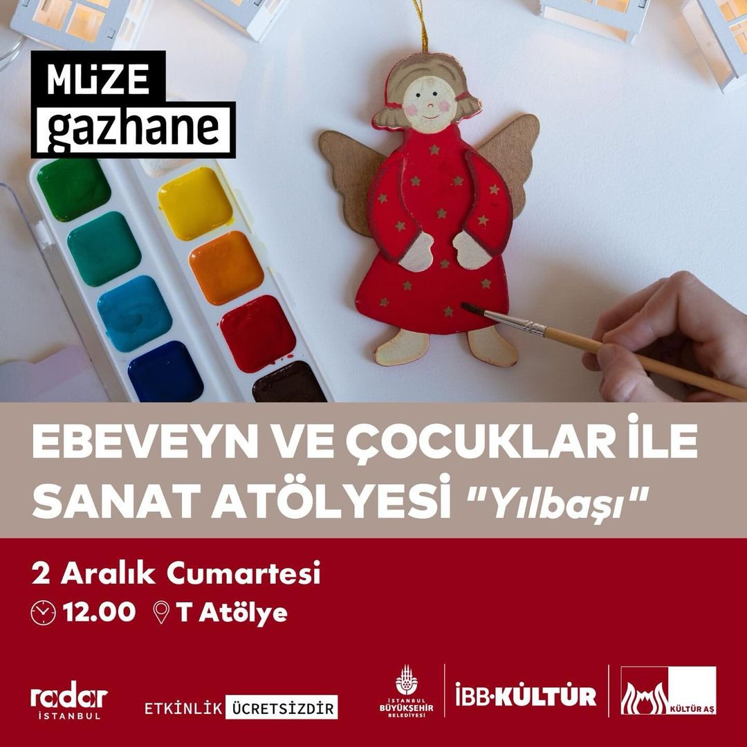 Müze Gazhane - Ebeveyn ve Çocuklar İle Sanat Atölyesi