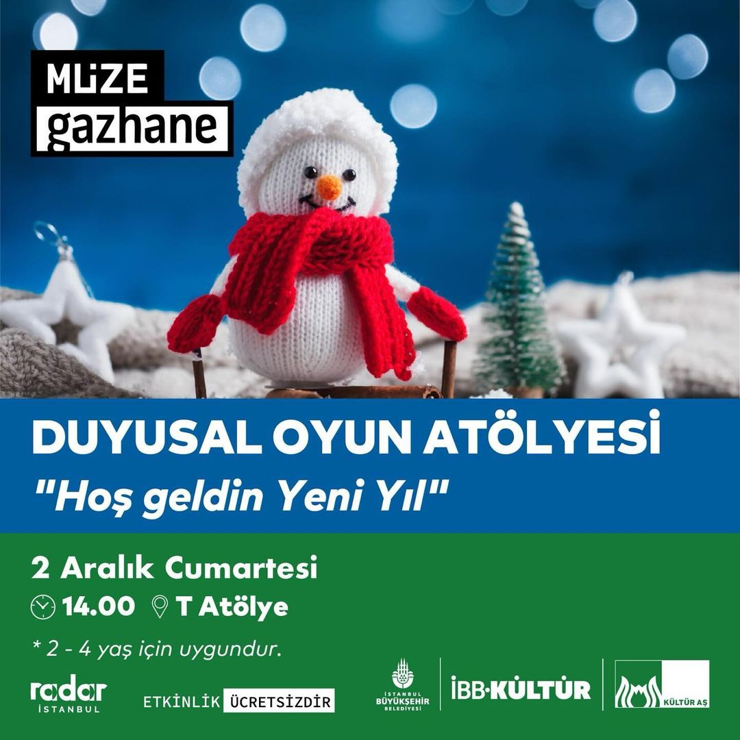 Müze Gazhane - DUYUSAL OYUN ATÖLYESİ