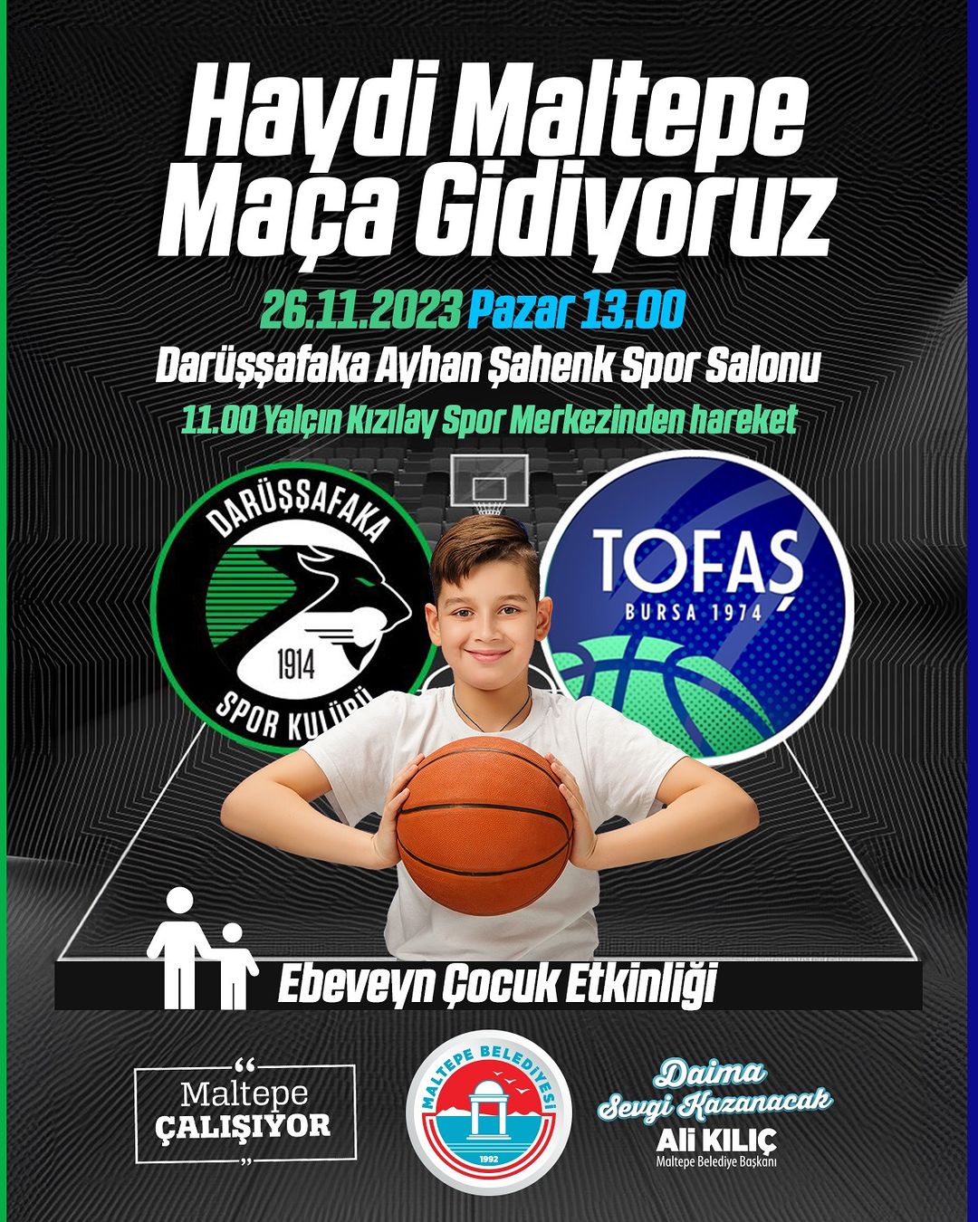 Maltepe Belediyesi - Haydi Maltepe, Maça!