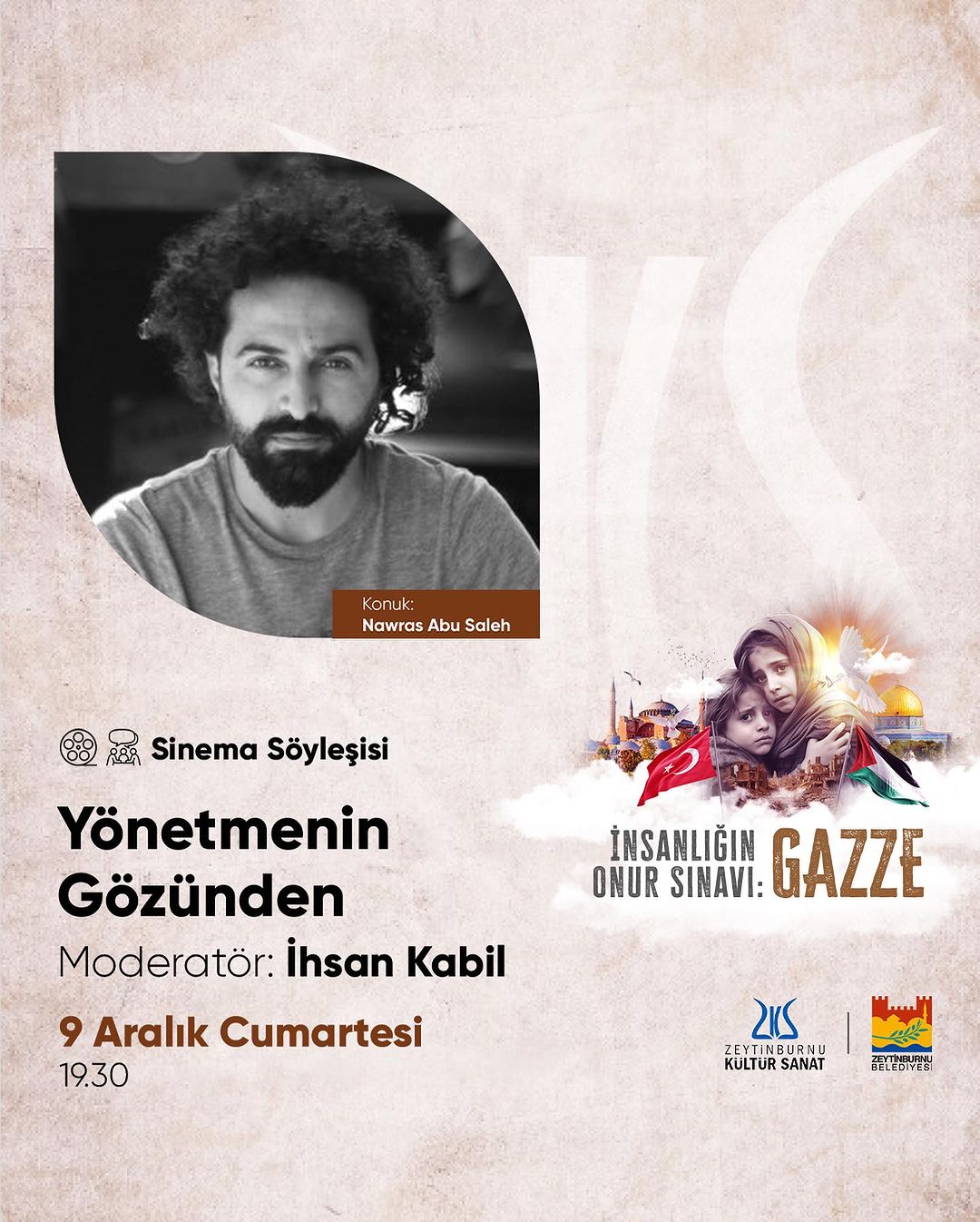 İnsanlığın Onur Sınavı: Gazze - Sinema Söyleşisi