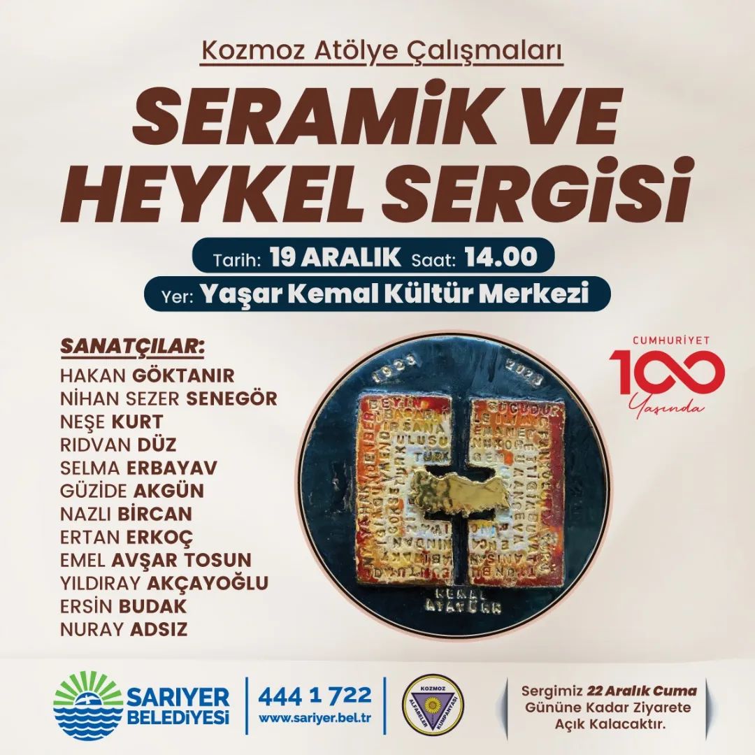 Sarıyer Belediyesi -  Seramik ve Heykel Sergisi