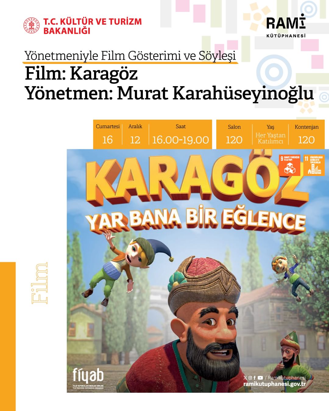 Rami Kütüphanesi - Yönetmeniyle Film Gösterimi Ve Söyleşi
