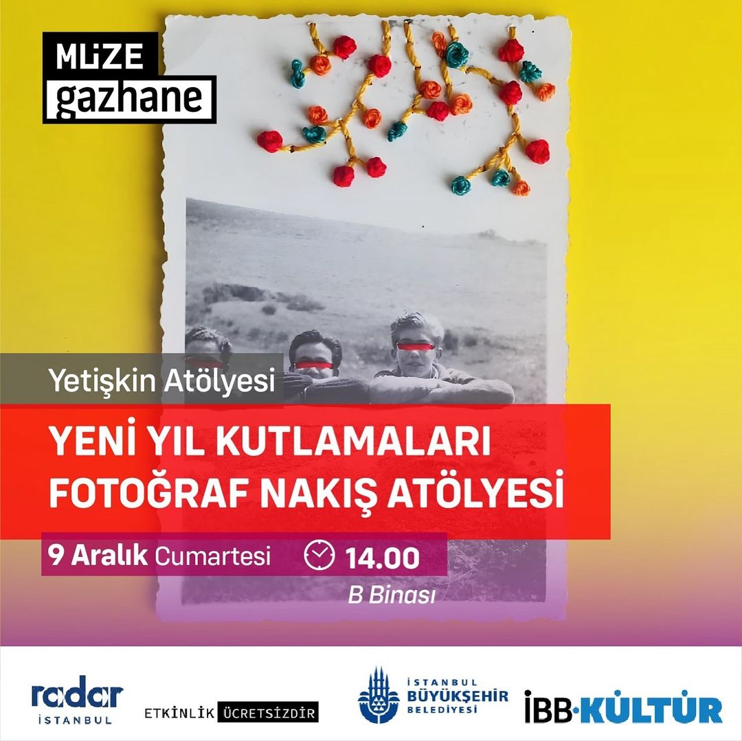 İBB - Fotoğraf Nakış Atölyesi