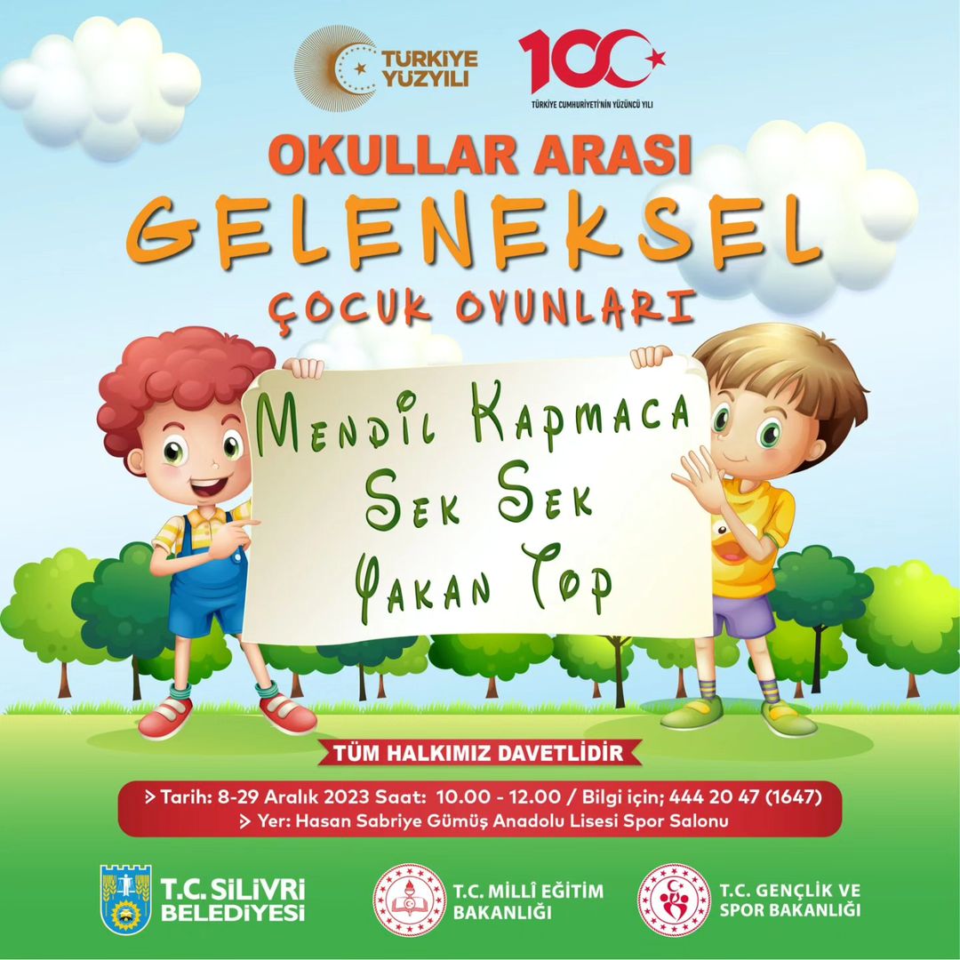 Silivri Belediyesi - Okullar Arası Geleneksel Çocuk Oyunları