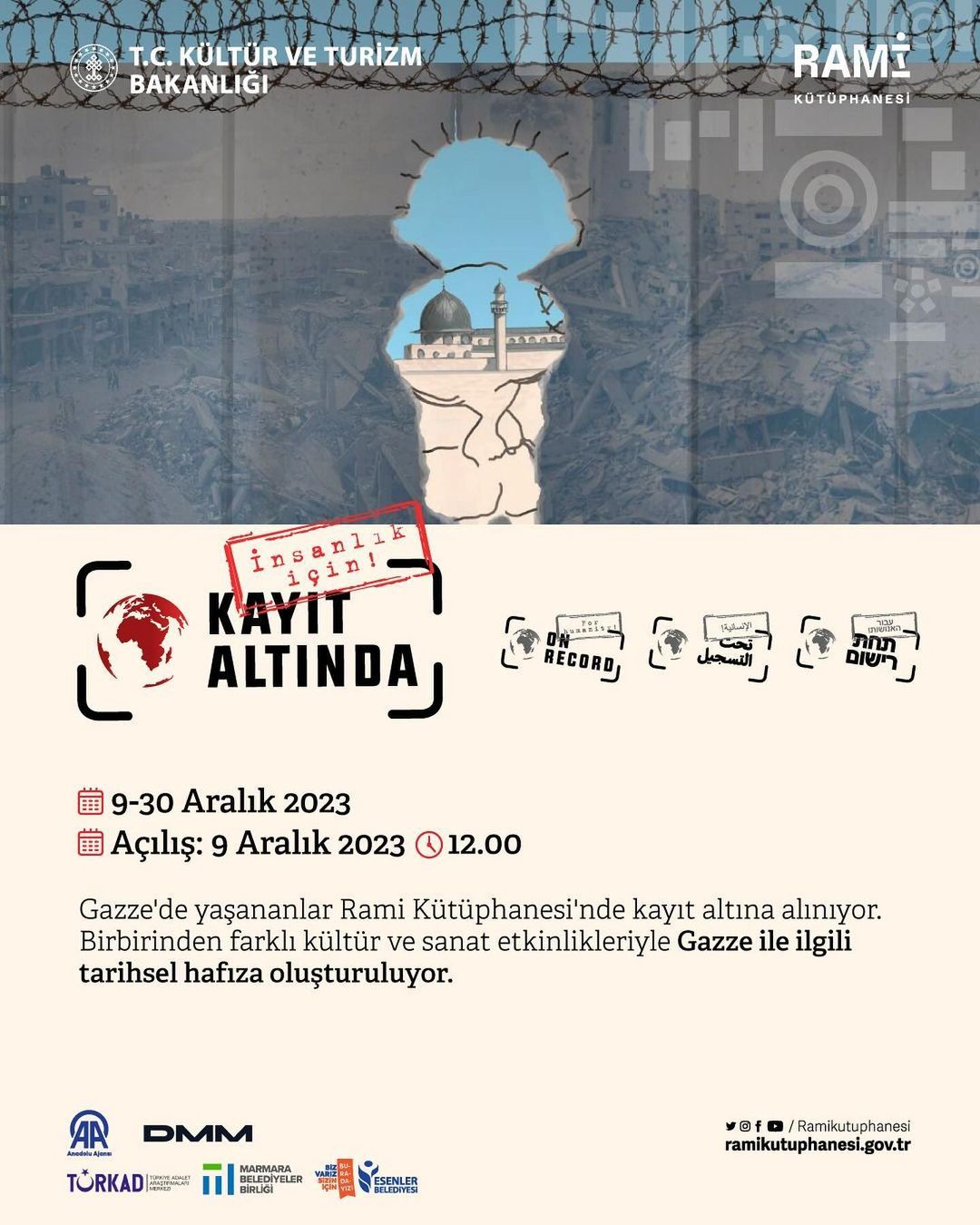 Rami Kütüphanesi - İnsanlık Adına Kayıt Altında