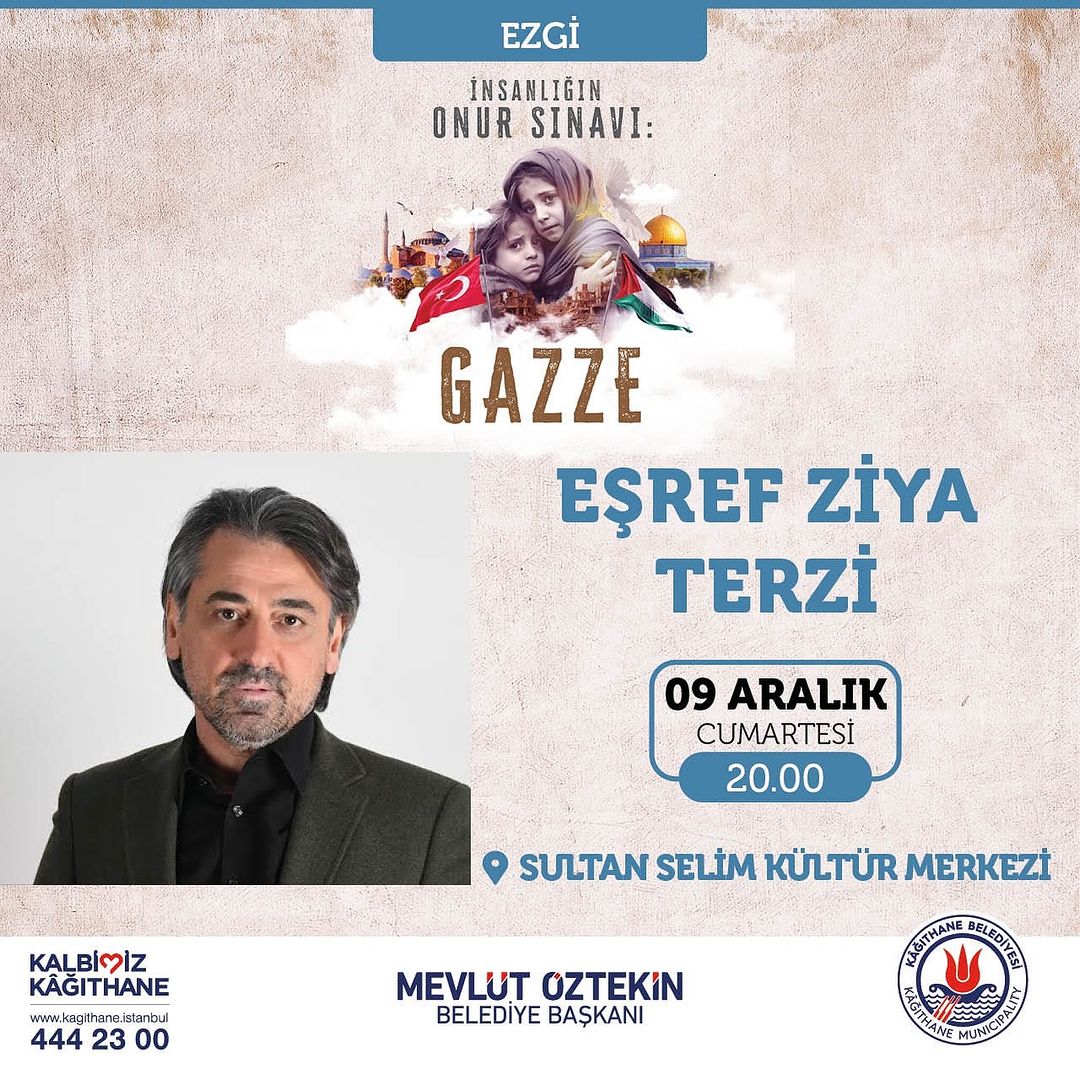 Kağıthane Belediyesi - Eşref Ziya Terzi ile Ezgi Konseri