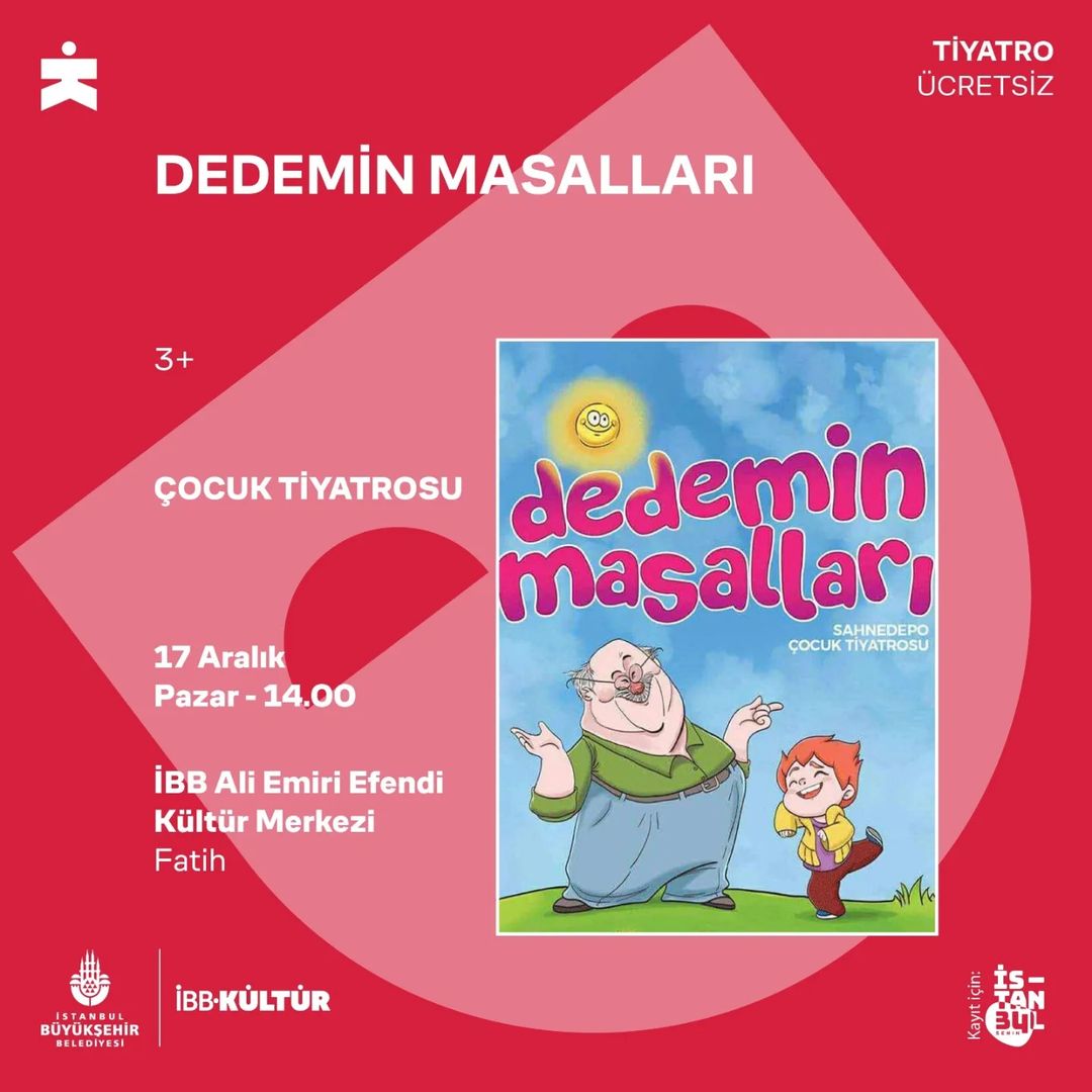 İBB Kültür - DEDEMİN MASALLARI