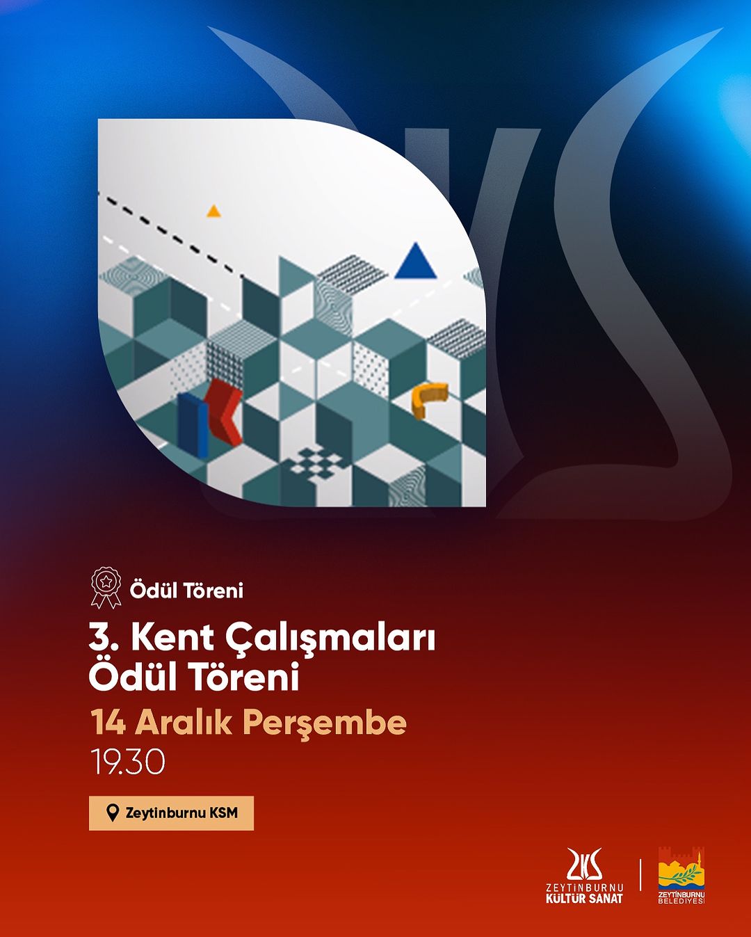 Zeytinburnu Kültür Sanat Merkezi - 3. Kent Çalışmaları Ödül Töreni