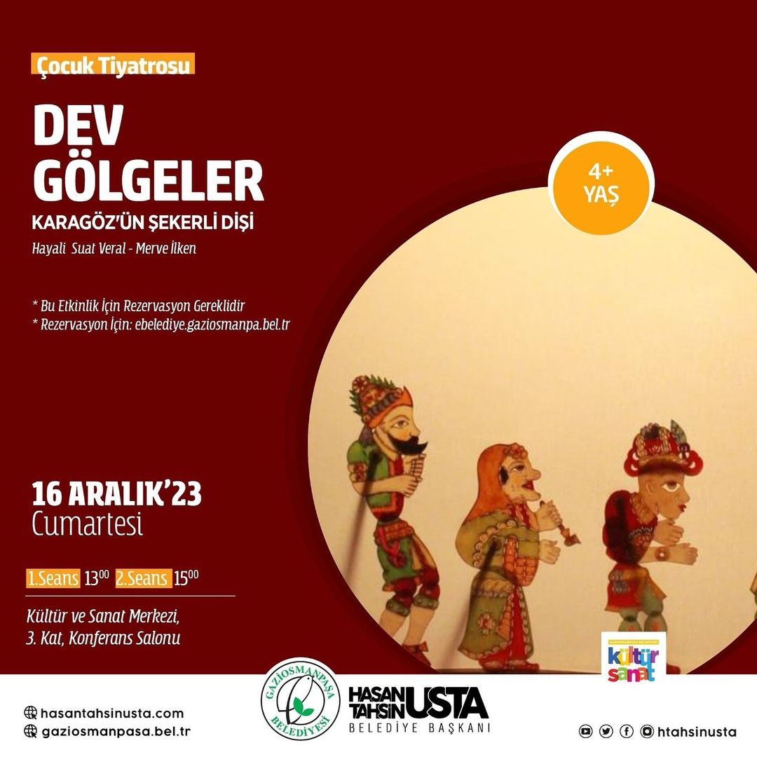 Gaziosmanpaşa Kültür Sanat - Dev Gölgeler