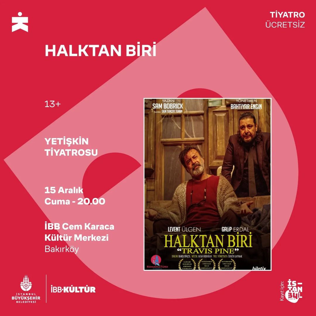 İBB Kültür - HALKTAN BİRİ