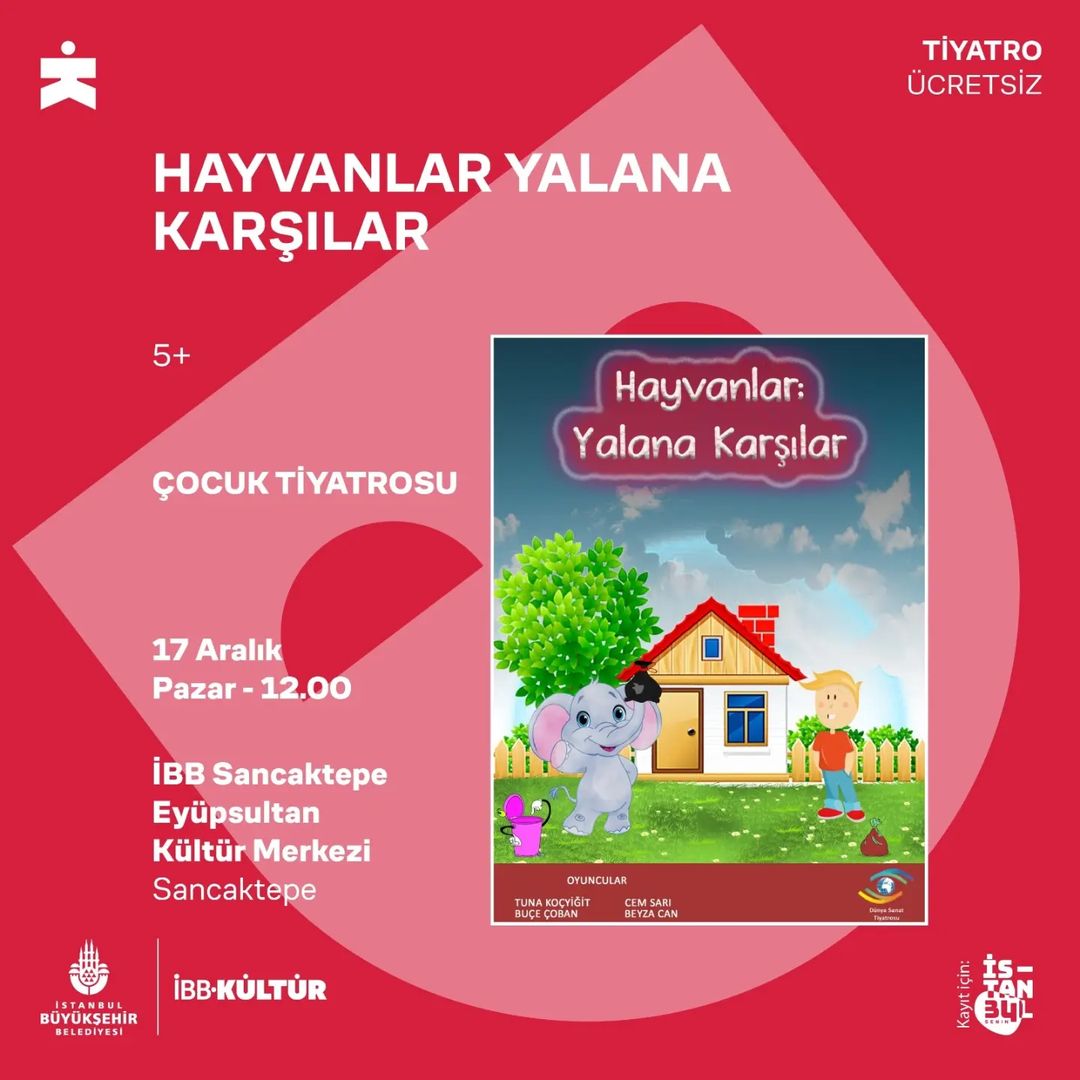 İBB Kültür - HAYVANLAR YALANA KARŞILAR