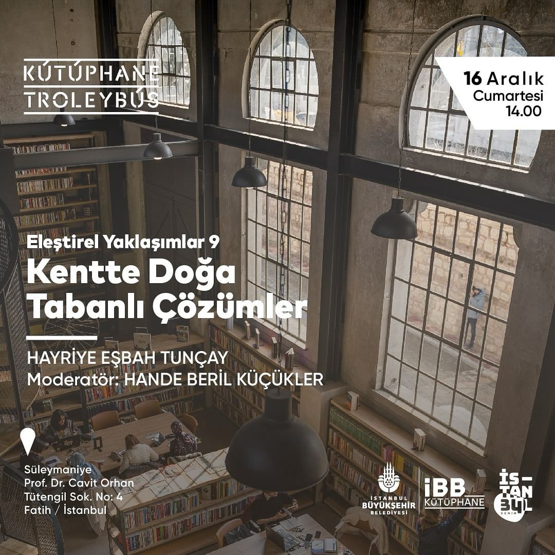 İBB Kütüphane - KENTTE DOĞA TABANLI ÇÖZÜMLER