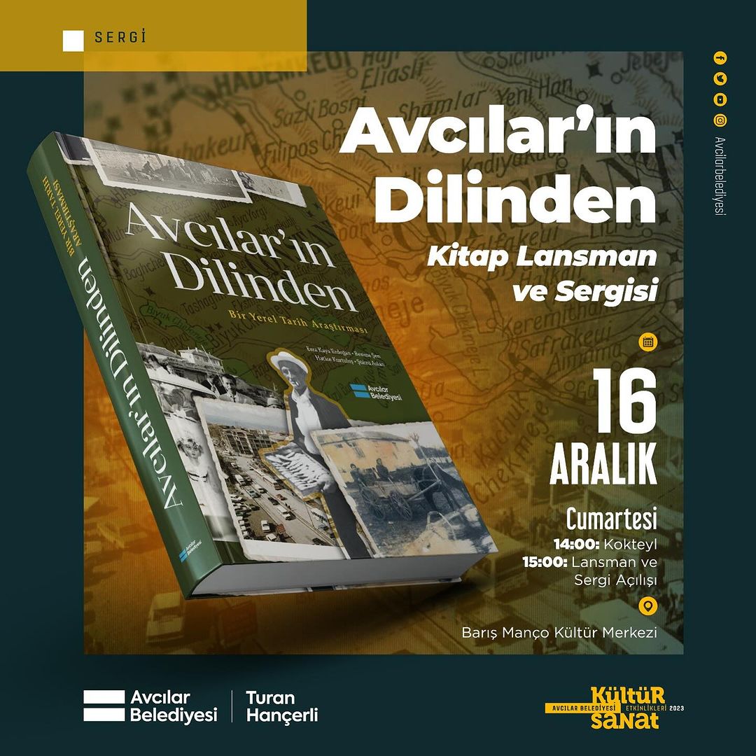 Avcılar Belediyesi - Avcılar’ın Dilinden Kitap Lansman Ve Sergisi