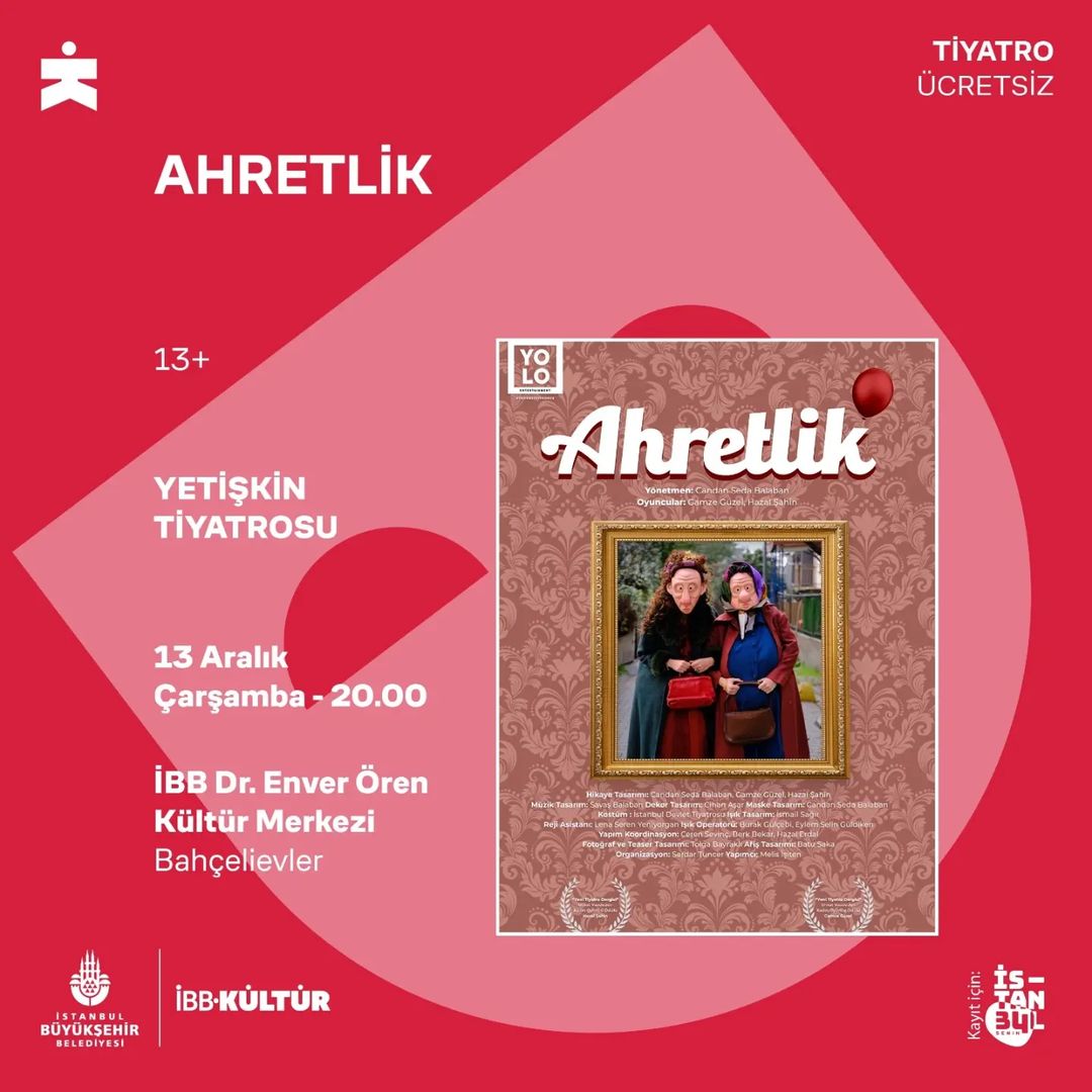 İBB Kültür - AHRETLİK