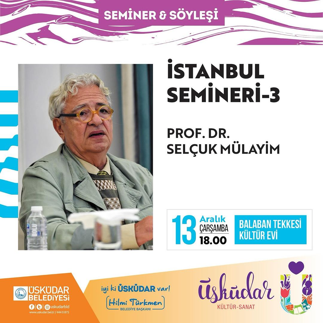 Üsküdar Kültür Sanat - İstanbul Semineri