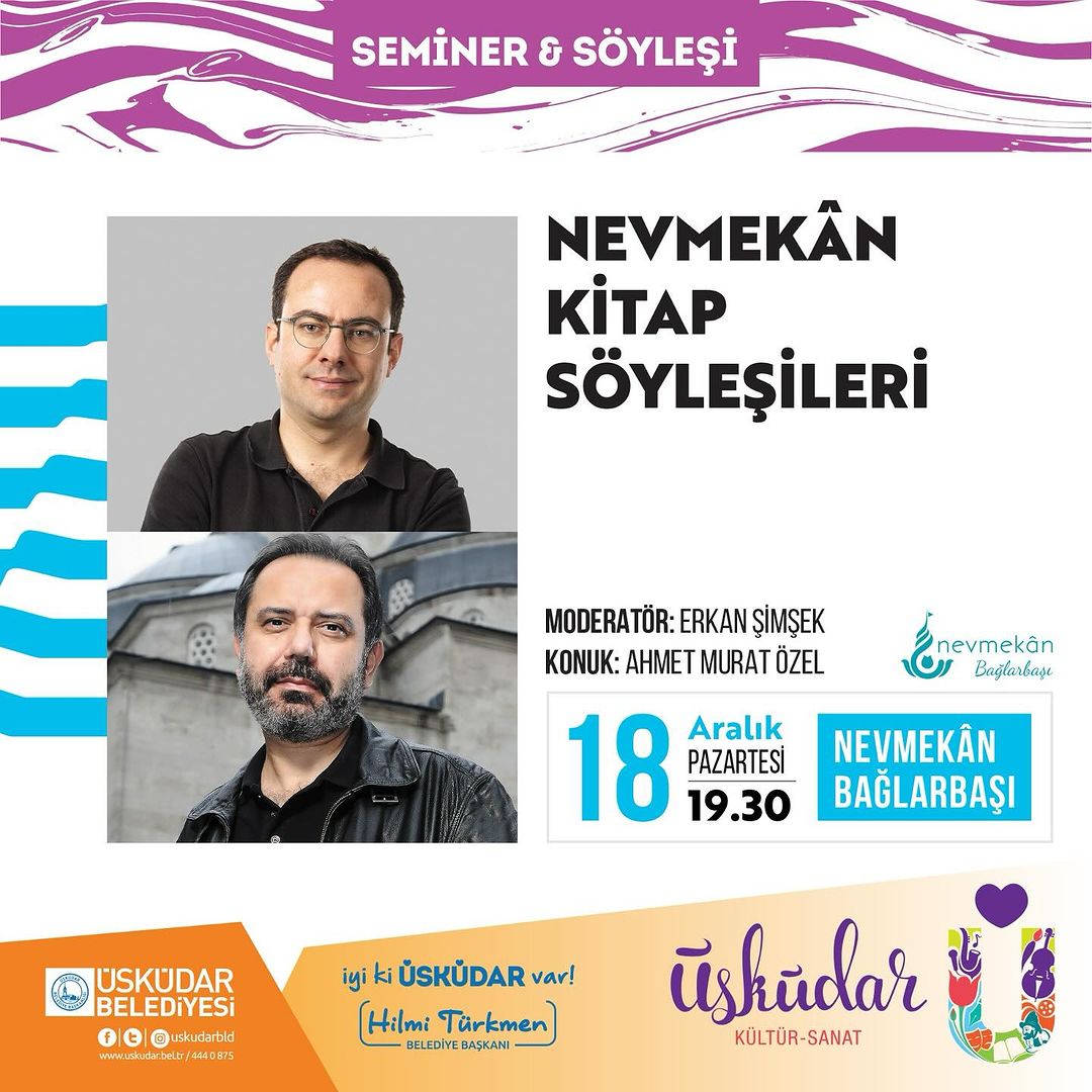 Üsküdar Belediyesi - Nevmekân Kitap Söyleşileri