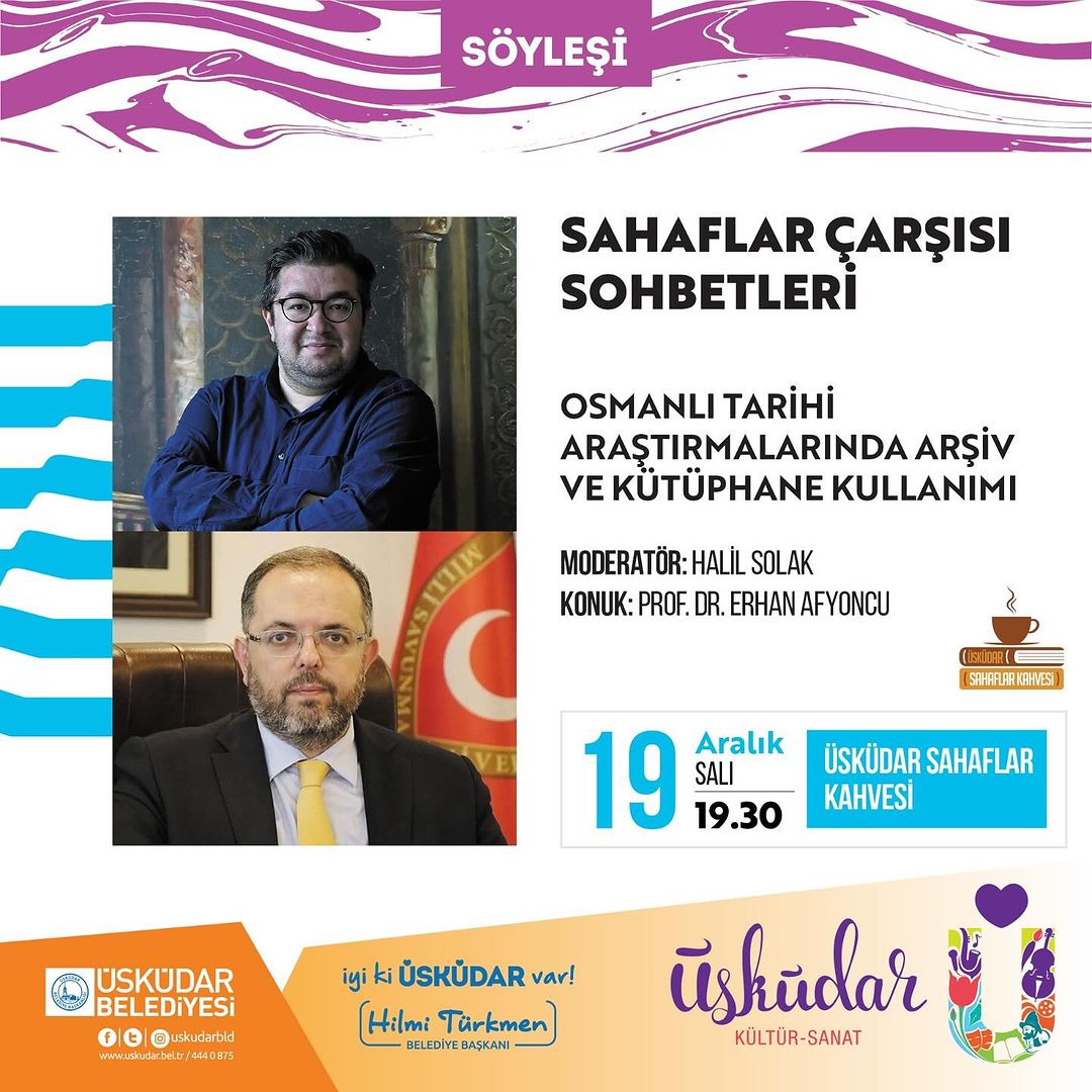 Üsküdar Belediyesi - Sahaflar Çarşısı Sohbetleri