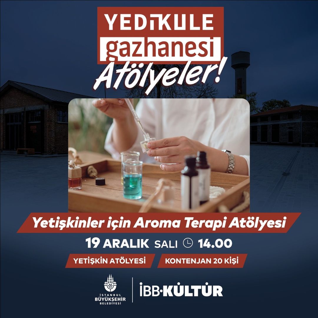 İBB - Yetişkinler İçin Aroma Terapi Atölyesi