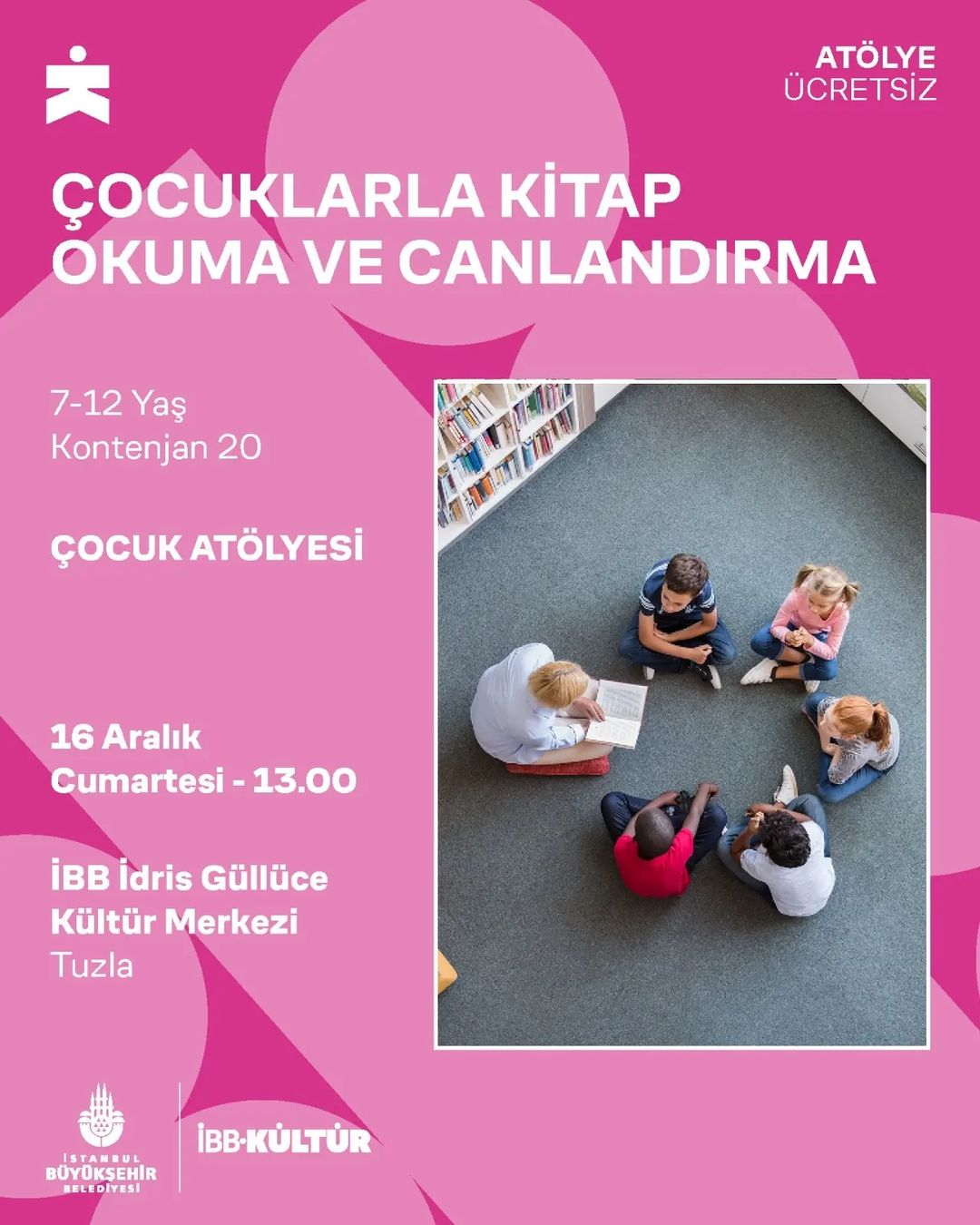 İBB Kültür - KİTAP OKUMA VE CANLANDIRMA