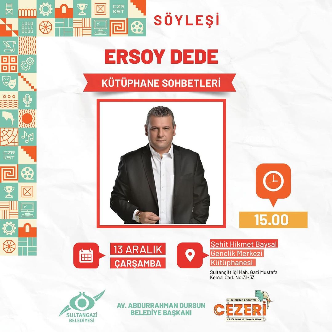 Sultangazi Belediyesi - Ersoy Dede İle Kütüphane Sohbetleri