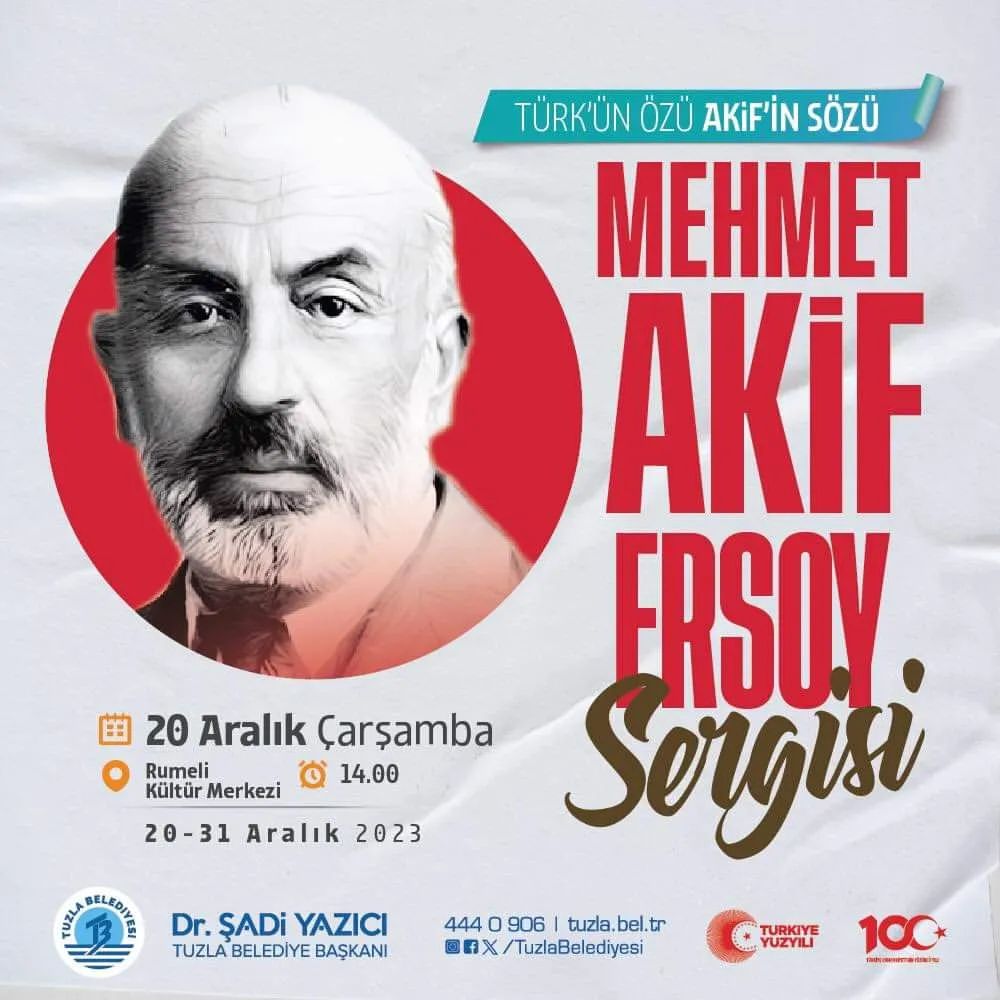 Tuzla Belediyesi - Mehmet Akif Ersoy Sergisi