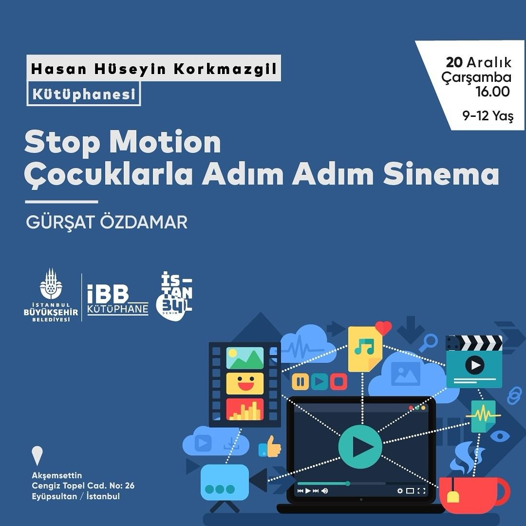 İBB Kütüphane - Stop Motion Çocuklarla Adım Adım Sinema