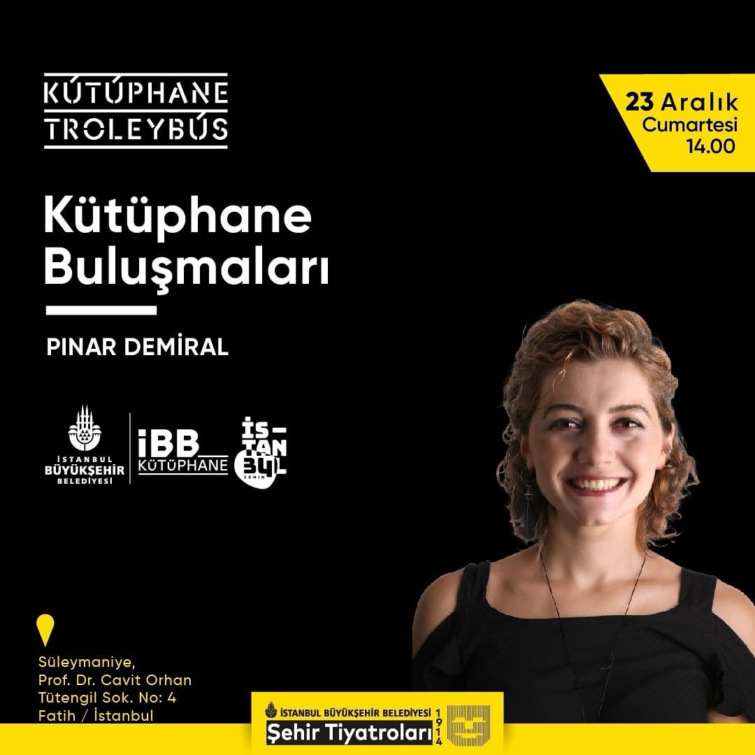 İBB Kütüphane - Kütüphane Buluşmaları, Pınar Demiral
