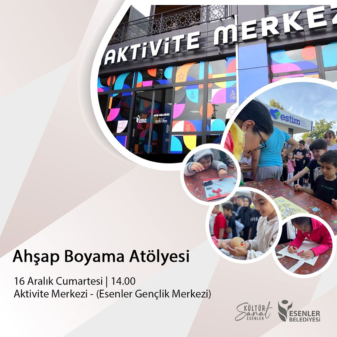Esenler Belediyesi - Ahşap Boyama Atölyesi