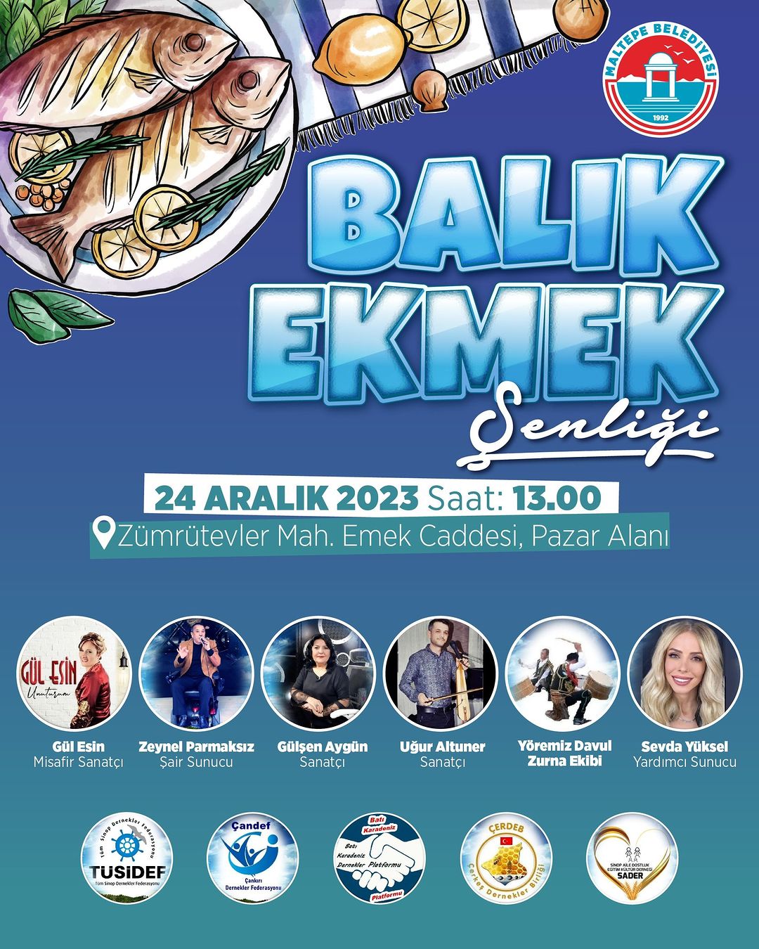 Maltepe Belediyesi - Balık Ekmek Şenliği