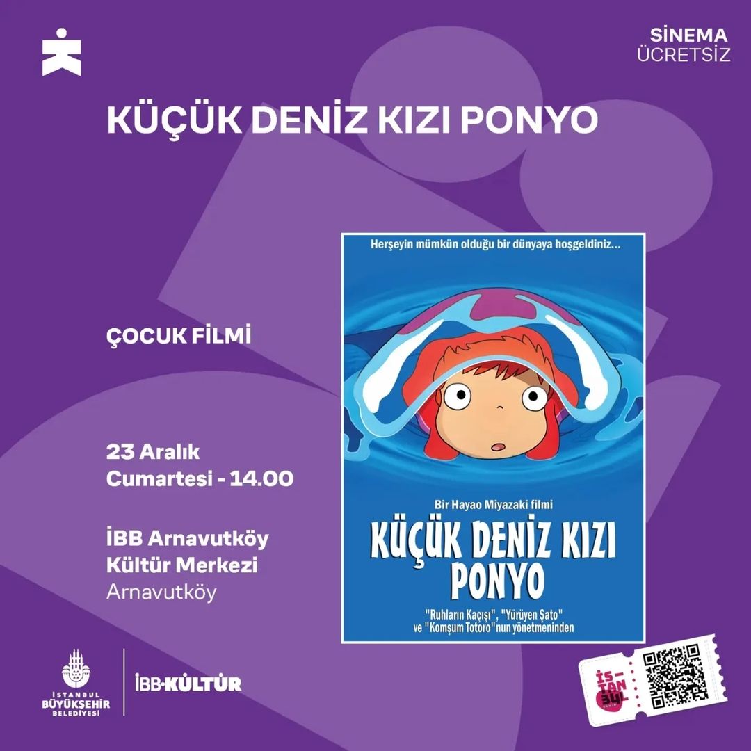 İBB Kültür - KÜÇÜK DENİZ KIZI PONYO