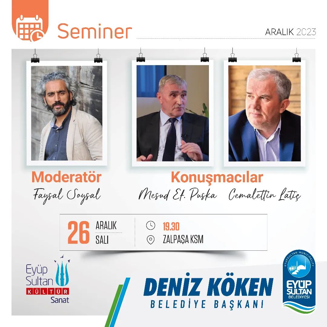 Eyüp Kültür Sanat - Seminer