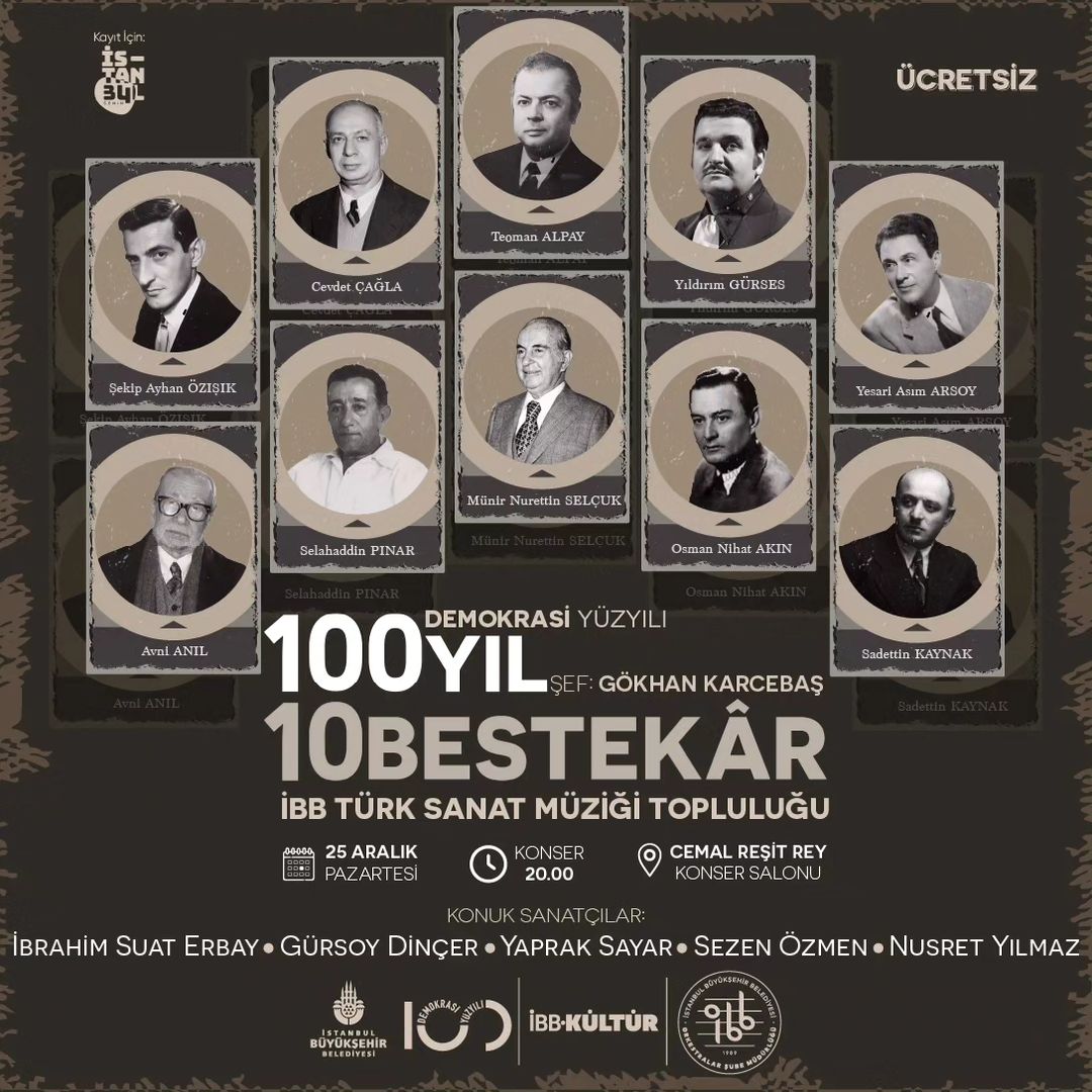 İBB Orkestraları - 100 Yıl 100 Bestekar