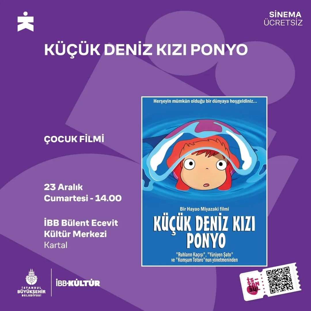 İBB Kültür - KÜÇÜK DENİZ KIZI PONYO