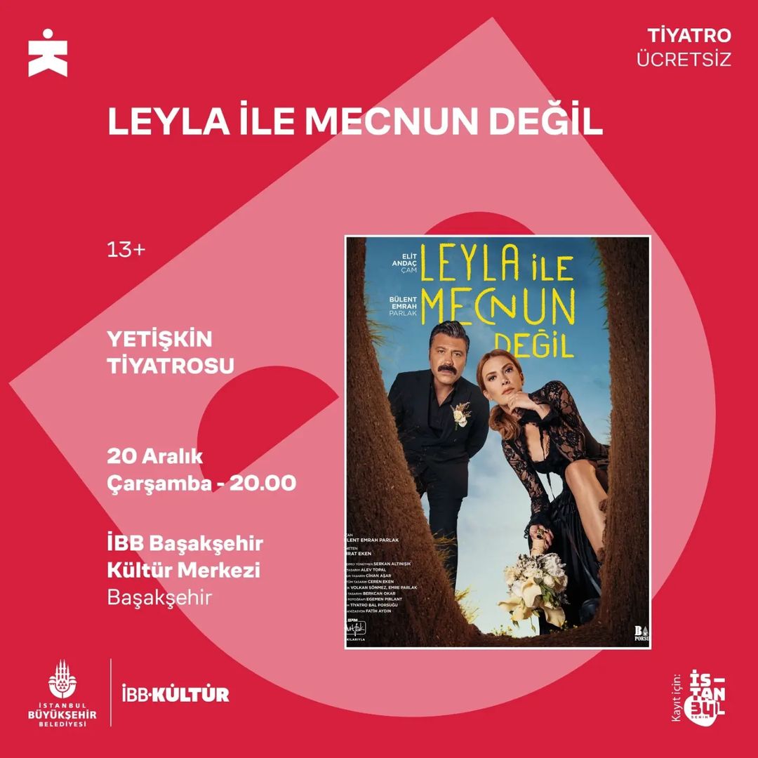İBB Kültür - LEYLA İLE MECNUN DEĞİL