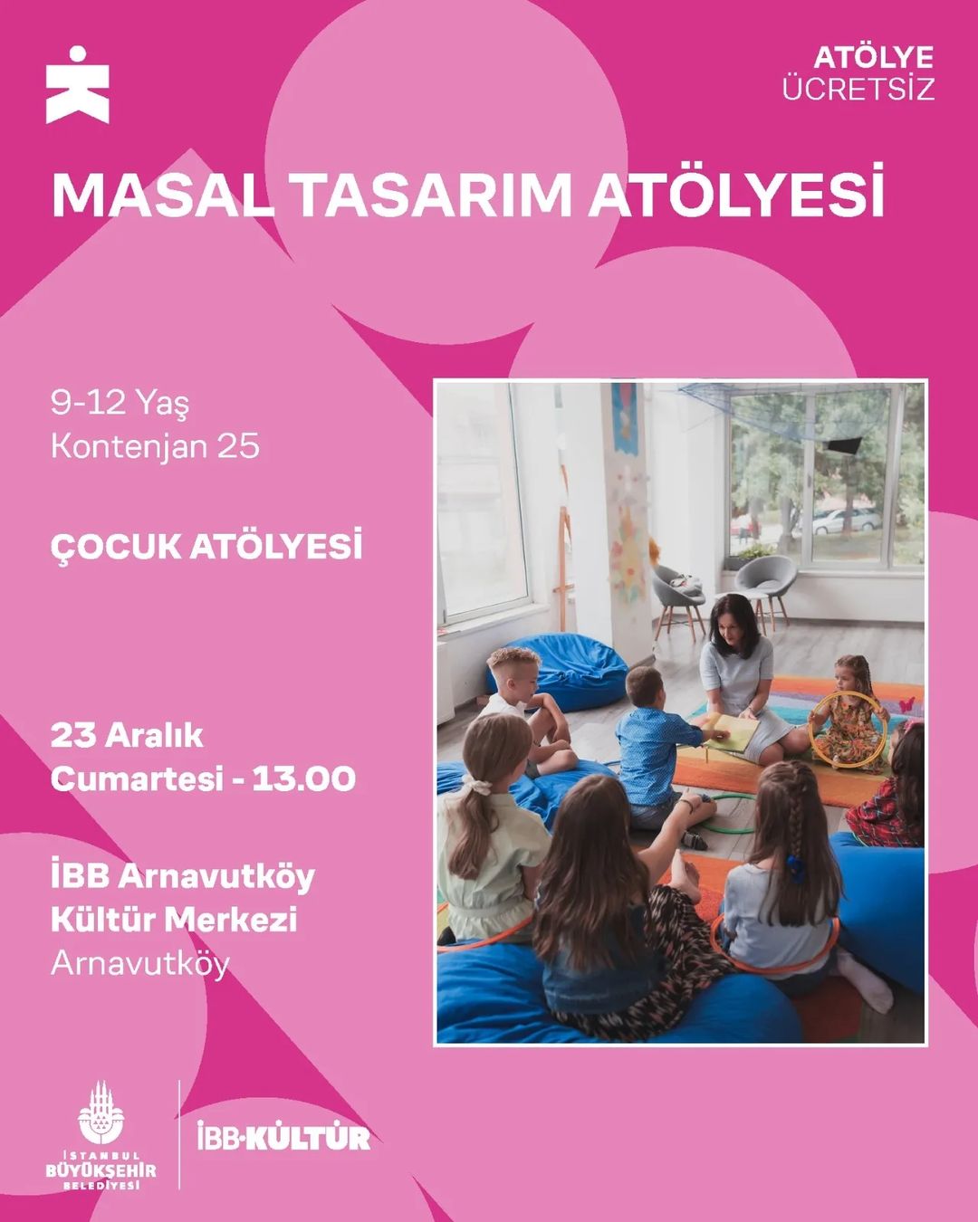 İBB Kültür - MASAL TASARIM ATÖLYESİ