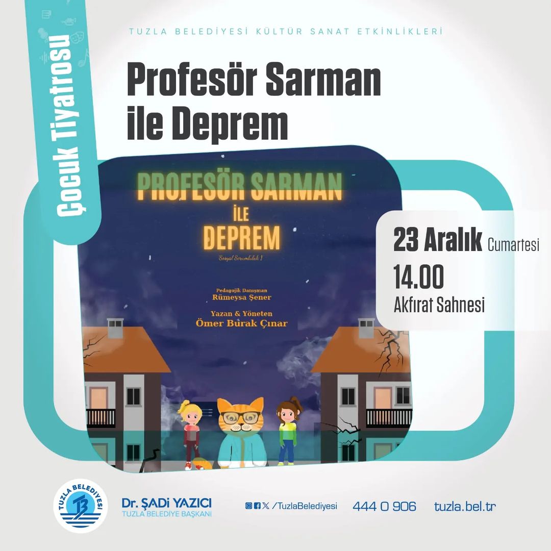 Tuzla Belediyesi - Profesör Salman ile Deprem