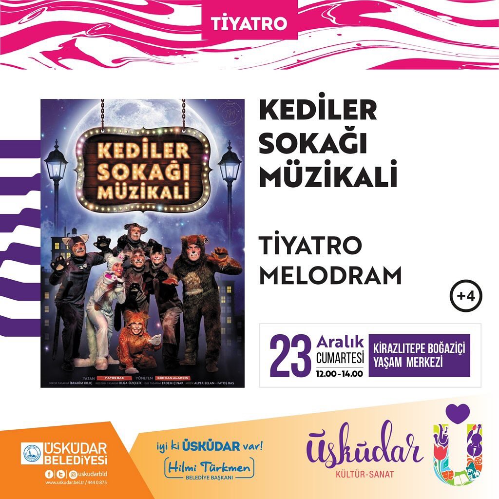 Üsküdar Belediyesi - Kediler Sokağı Müzikali