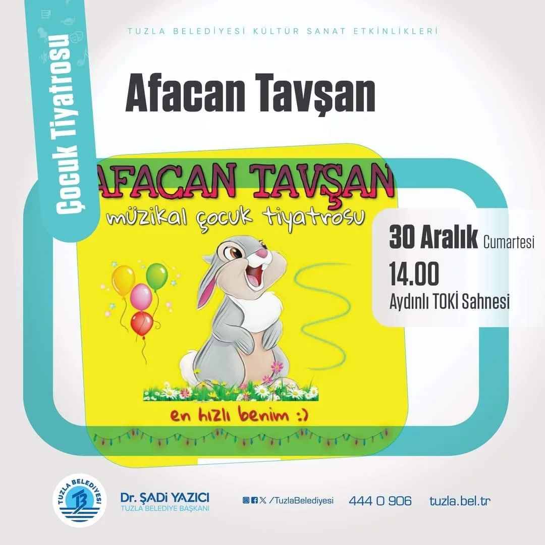 Tuzla Belediyesi - Afacan Tavşan