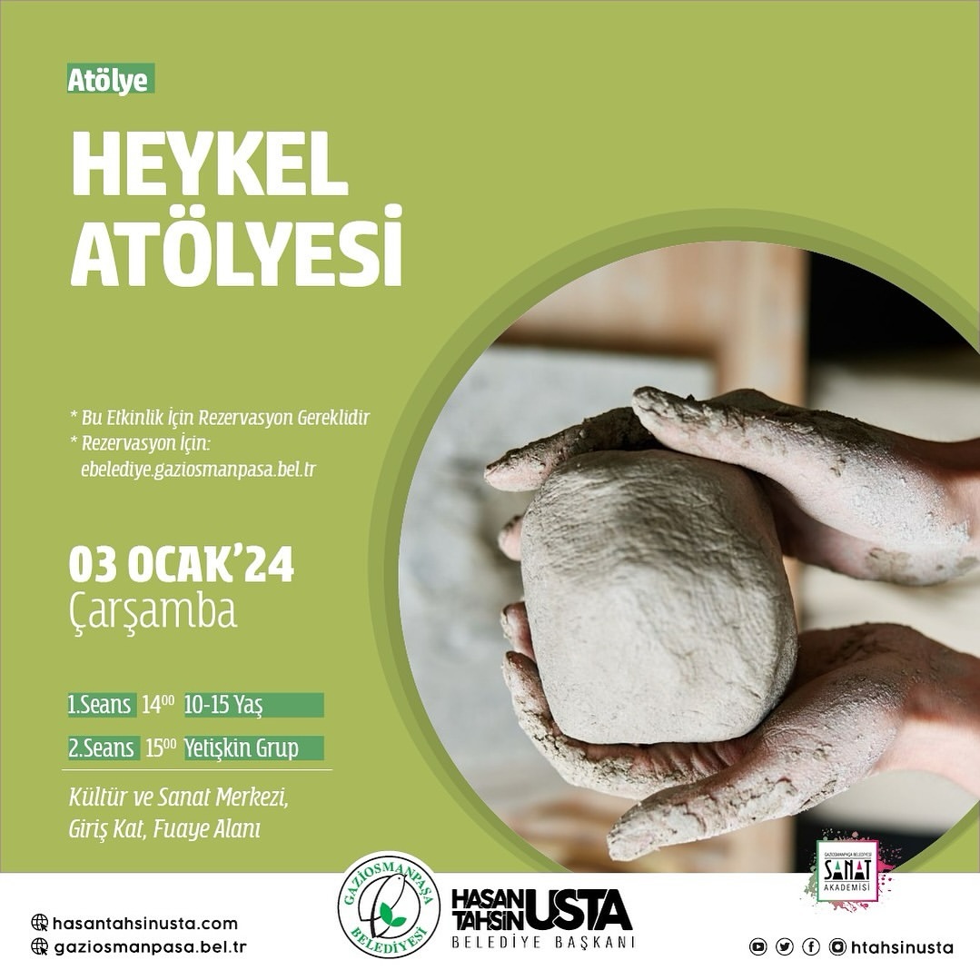Gaziosmanpaşa Kültür Sanat - Heykel Atölyesi