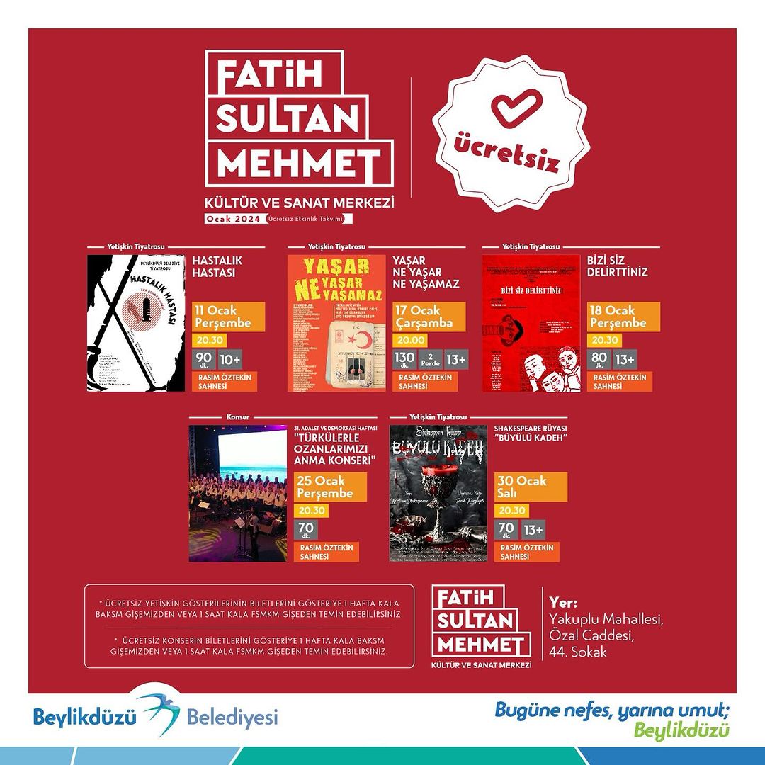 Beylikdüzü Belediyesi - Kültür ve Sanat Etkinlikleri