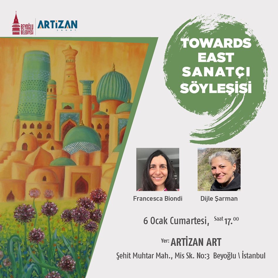 Beyoğlu Belediyesi - Francesca Biondi ile Towards East Sanatçı Söyleşisi