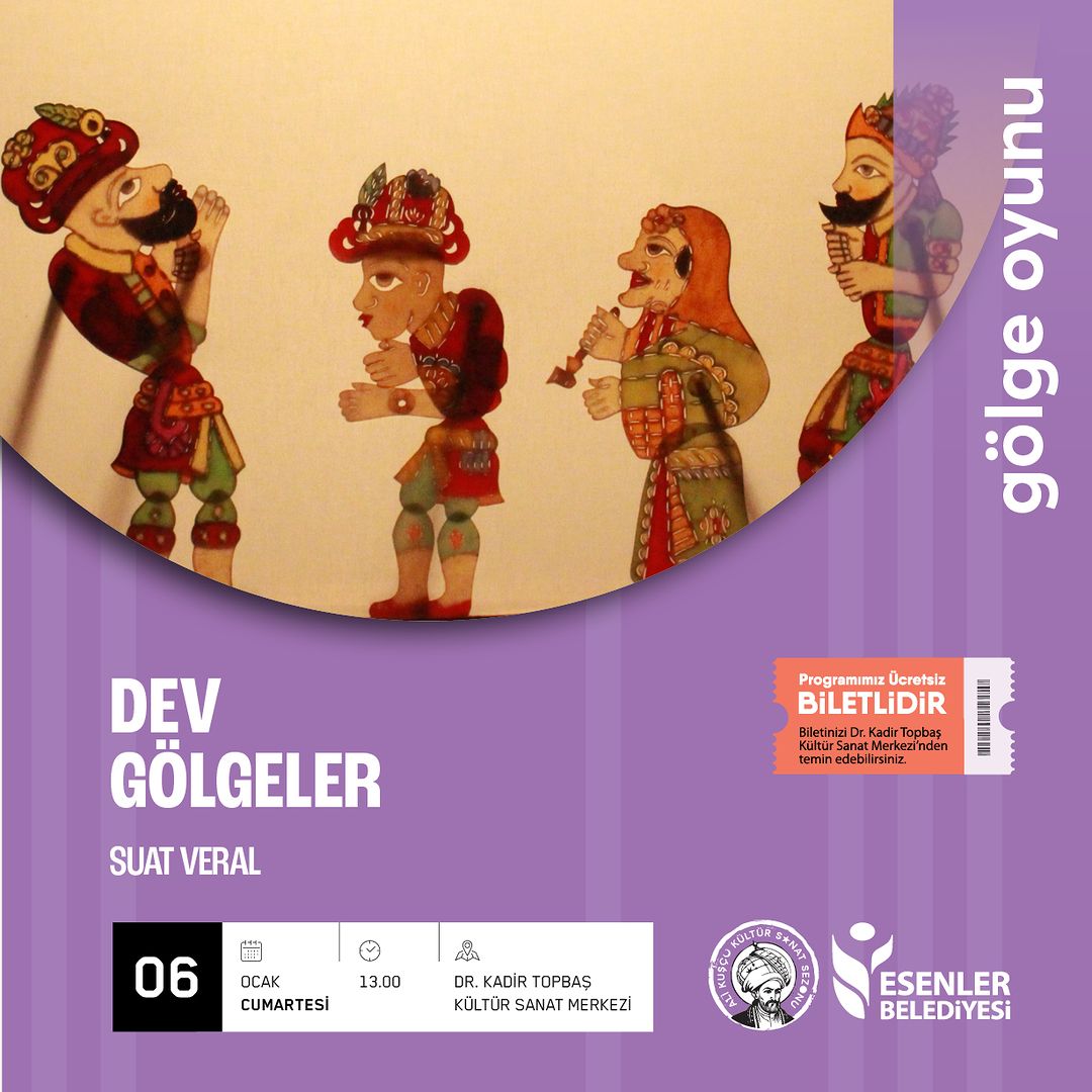 Esenler Belediyesi - "Dev Gölgeler" Hacivat Karagöz Gölge Oyunu 